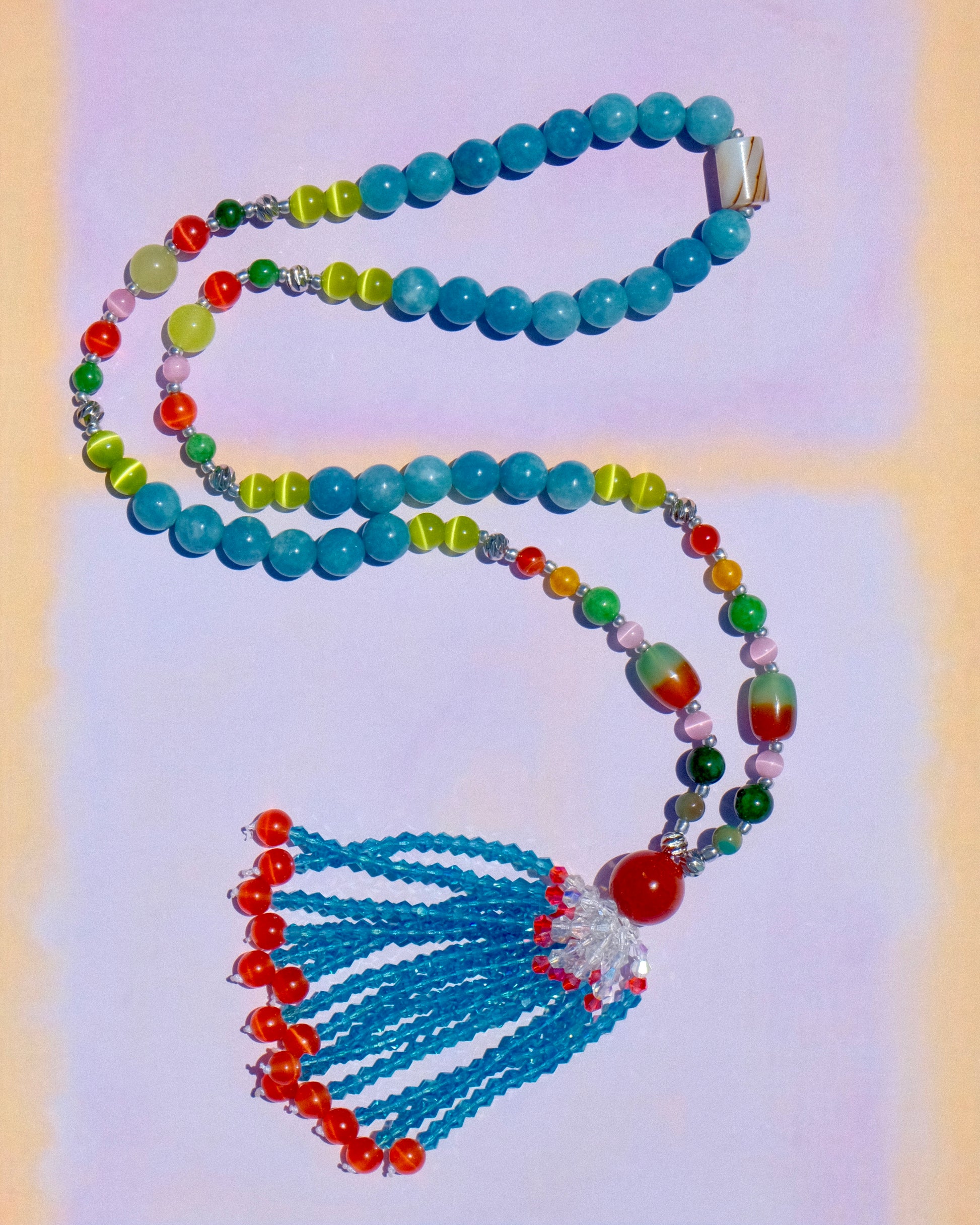 The Lumière Necklace — 1/1 Blue Green