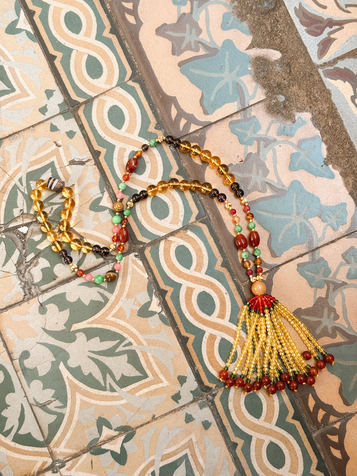 The Lumière Necklace — Sunlit Stones (Pre-Order)