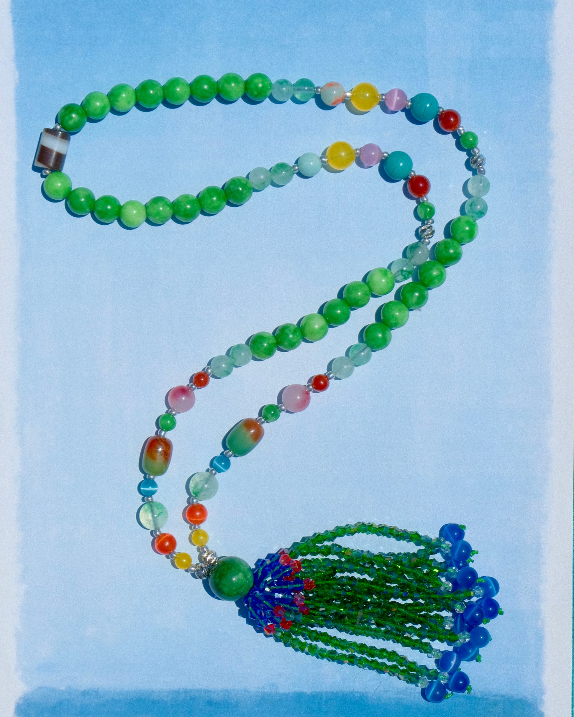 The Lumière Necklace — 1/1 Green